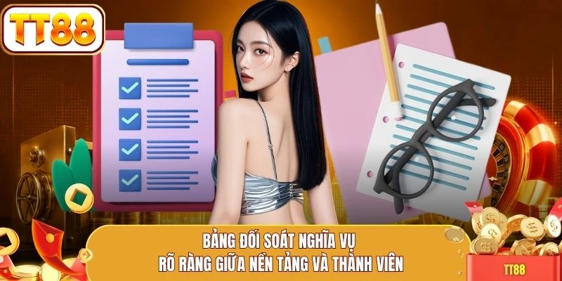 Bảng đối soát nghĩa vụ rõ ràng giữa nền tảng và thành viên