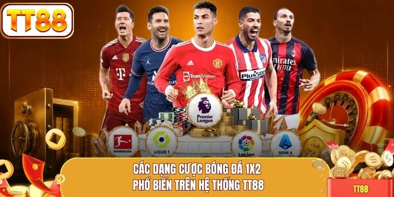 Các dạng cược bóng đá 1X2 phổ biến trên hệ thống TT88