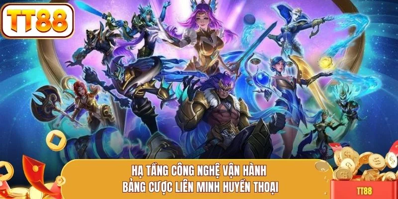 Hạ tầng công nghệ vận hành bảng cược Liên minh huyền thoại