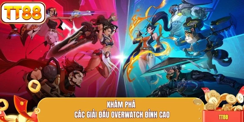 Khám phá các giải đấu Overwatch đỉnh cao