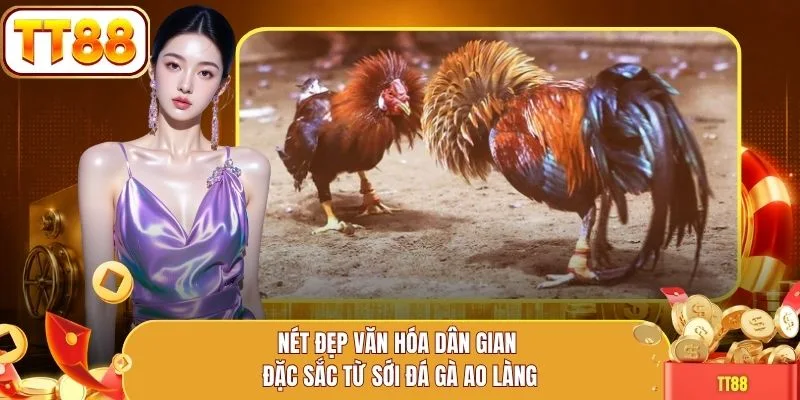 Nét đẹp văn hóa dân gian đặc sắc từ sới đá gà ao làng