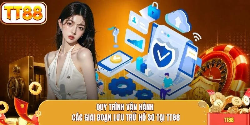 Quy trình vận hành các giai đoạn lưu trữ hồ sơ tại TT88