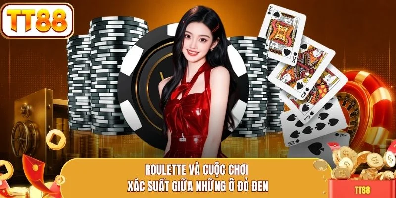 Roulette và cuộc chơi xác suất giữa những ô đỏ đen